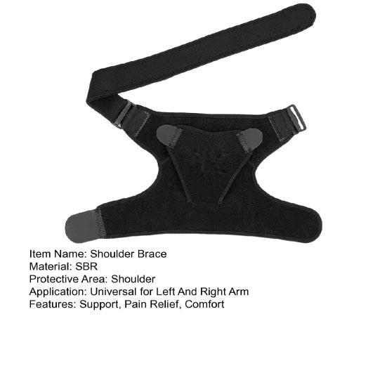Shoulder Brace for Men Women Adjustable Compression Sleeve for Torn Rotator Cuff Arm Sling Shoulder Stabilizer for Both Left And Right Arm