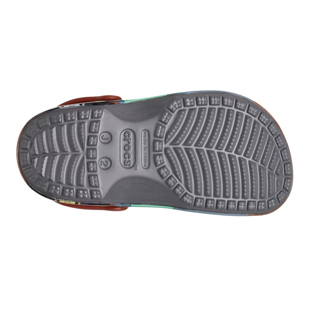 Cars x Crocs Classic Clog Детские Кроксы Mater Детские Кроссовки Коричневый Серо-Сланцевый 209376-0DA