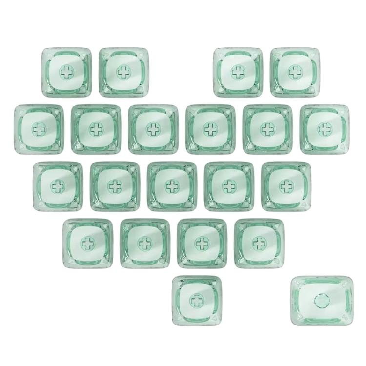 21 шт. ПК Пустой Сердцевиной Колпачок Клавиши MOA Профиль 1U 1.25U Дополнения Игровой Колпачок Клавиши DIY Клавиша Кнопка Клавиатуры