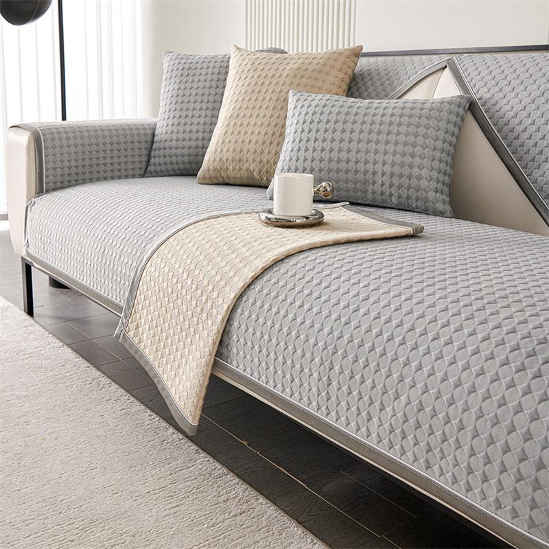 Чехол для дивана Ice Silk для гостиной, летняя прохлада, полотенце для дивана, нескользящее, универсальное, протектор для дивана, домашний декор