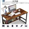 Embrace Life Simple Work Flat PC Study Space Storage Desk с нижним компьютерным офисом Ширина 80 см x Глубина 45 см x Простой в использовании одноместный стол для учебы в стиле ретро,