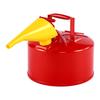 VEVOR Safety Gas Can, 9.5 L Type I Red Safety Can for Gasoline with Stainless Steel Flame Arrester, Self-Closing Lid, and PE Funnel