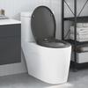Toilet Seat Anthracite 47 x 37 x 4 cm Duroplast