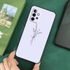 Лавандовые фиолетовые цветы Мягкий чехол для Samsung Galaxy A54 A53 A73 A13 A71 A51 A14 A52 A32 A12 A22 A52S Задняя крышка