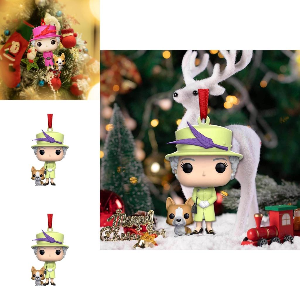 Her Majesty Queen Elizabeth Ii Memorial Acrylic Ornament For Christmas Tree