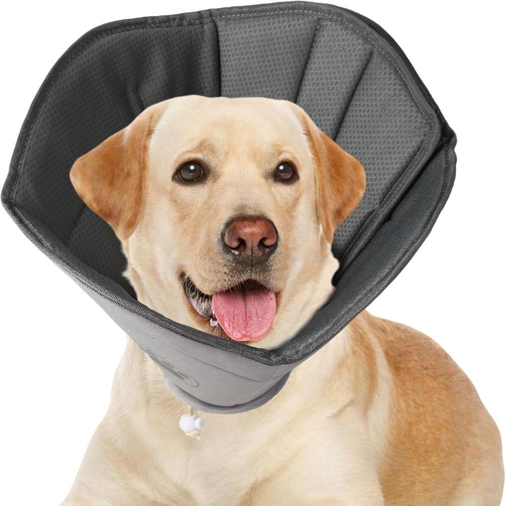 Adjustable Dog Neck Cone Comfortable Fit Neck Protective Circle Wound Recovery Sleeve Rashes