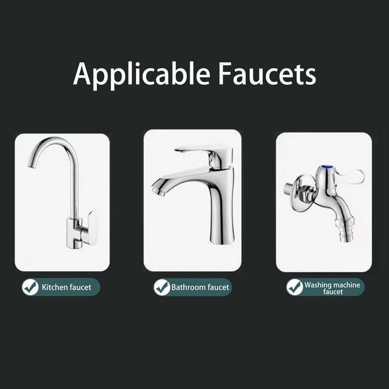 Универсальный смеситель с вращением на 1440 °, распылительная головка для удлинительных смесителей, аэратор, барботажная насадка, кухонный кран, рука робота для умывальника