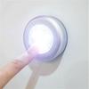 LED Battery-Powered Night Light Touch Lamp Stick-on Push Light for Closets Cabinets or Utility Rooms Cordless Touch Light