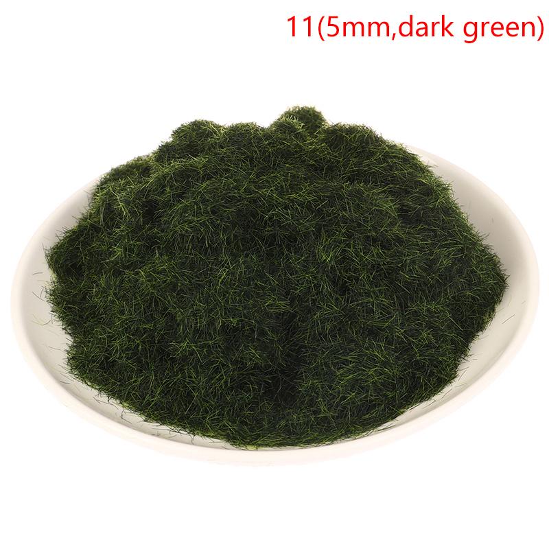 3/5 мм травяной флок порошок для искусственной местности игры ландшафтные аксессуары искусственная трава песок стол модель железная дорога макет