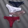 Mesh Thongs for Women Low Rise Waist G-String Female Transparent Panties Hollow Out T-Back Girl Intimate Underwear Lingerie