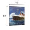 SZKLANA DESKA DO KROJENIA 40x52 Titanic