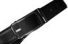 PU+leather strap 35 mm PTN AB35-125-02-PUL BLACK