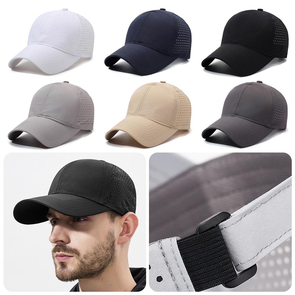 Waterproof Baseball Cap Breathable Snapback Hats Casual Sun Visor Cap Unisex