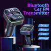C38 Bluetooth-compatible Car FM Transmitter 2 USB Car Fast Charger Audio MP3 Player