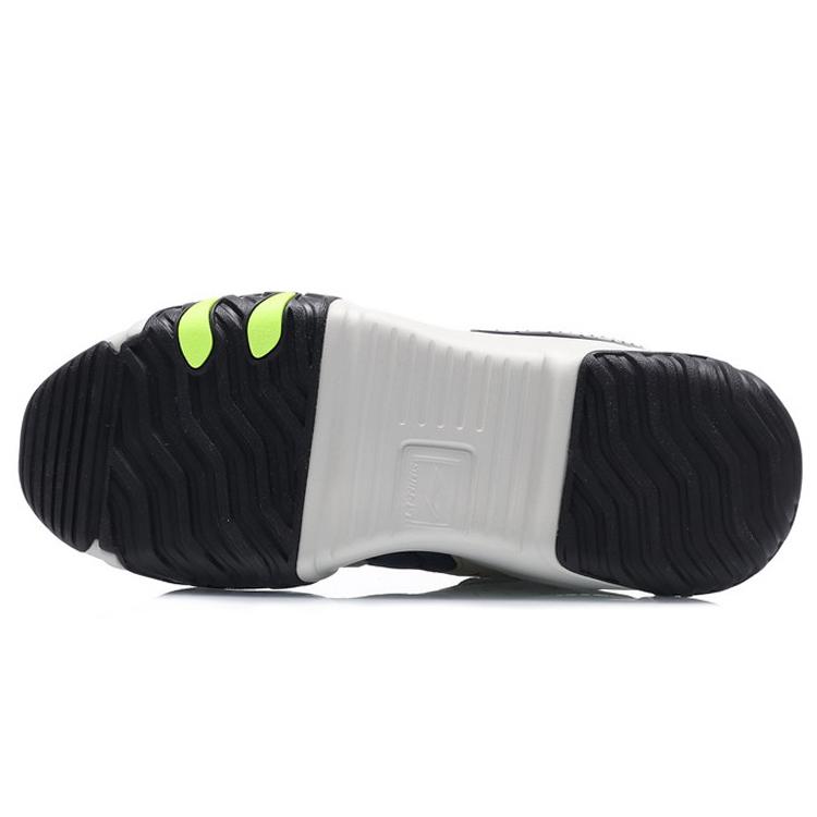 Li Ning Cat Paw Lite Удобная амортизация Нескользящие Износостойкие Низкие Беговые Кроссовки Мужские Сине-Черные AGLQ107-3