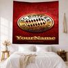 Bayern Munich Custom Your Name Wall Decor Tapestry Art For Pet Memorial Birthdaywedding Party Backdrop Family Gift