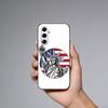 Чехол для телефона Статуя Свободы А-Американский флаг Для Samsung Galaxy A73,A21s,A22,A31,A52,A53,A71,A41Мягкий черный корпус