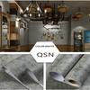 Industrial Cement Grey Clothing Store Living Room Decor Contact Paper Vinyl Self Adhesive Waterproof Wallpaper Wall Stickers