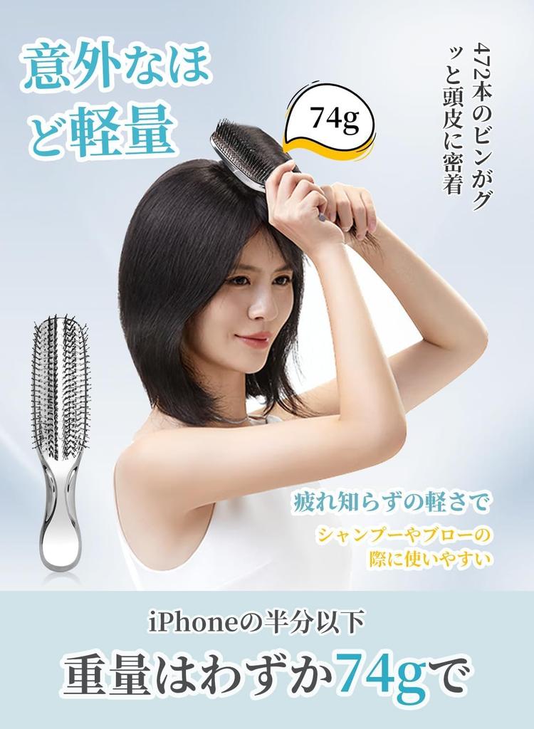 Kufany Фен Мини Расческа для Сушки Волос Уход за Волосами Сушит и Предотвращает Волосы Красивые Волосы Уменьшает Гладкие и Улучшает Волосы Подарок на День Рождения Подарок для