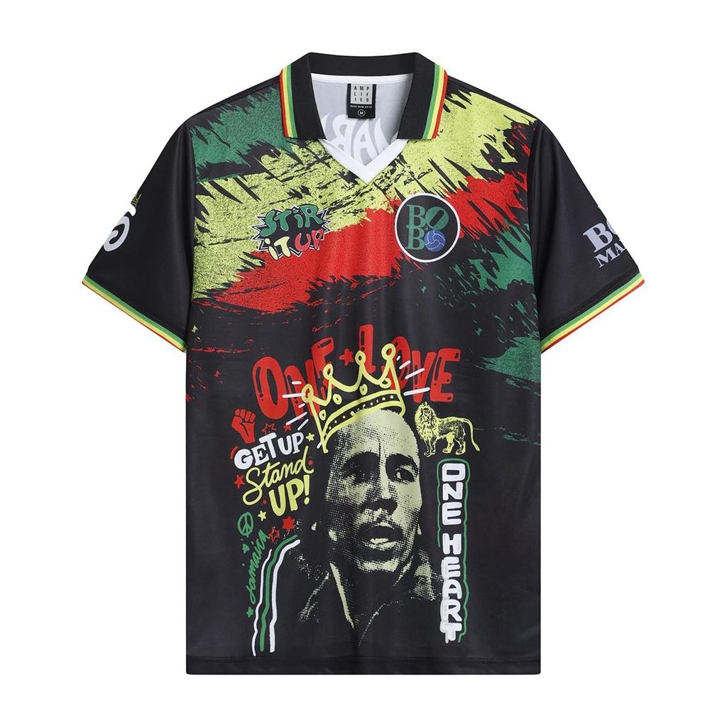 Amplified Unisex Adult One Love Bob Marley Jersey