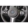 For BMW X5 X6 F15 2014-2018 ABS Carbon Fiber Steering Wheel Button Frame Trim