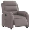 VidaXL Fauteuil Inclinable Électrique, Chaise de Relaxation avec Dossier, Siège avec Accoudoirs, Fauteuil TV de Salle de 3204964