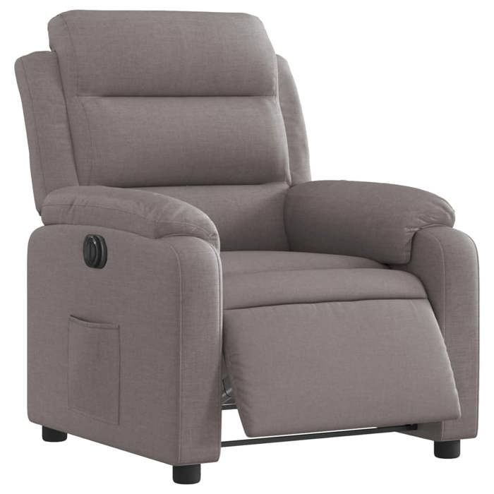VidaXL Fauteuil Inclinable Électrique, Chaise de Relaxation avec Dossier, Siège avec Accoudoirs, Fauteuil TV de Salle de 3204964