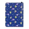 Pokemon Center Soda Pop Zip Binder TCG Card Holder 360 Cards 20 Pages Pikachu Eevee Retro Design Dark Blue PU Nylon