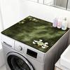 Yousheng Washing Machine Dust Cover Mat Diatom Mud Absorption Mat Quick-Dry Pad Non-Slip Cut-to-Fit Refrigerator Cover Cloth for Top Loader Washer