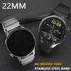 22-миллиметровый браслет из нержавеющей стали для Huawei Watch GT5Pro 46 мм 4Pro Мужской ремешок для Samsung Galaxy Watch 46 мм Amazfit Balance GTR Ремешок