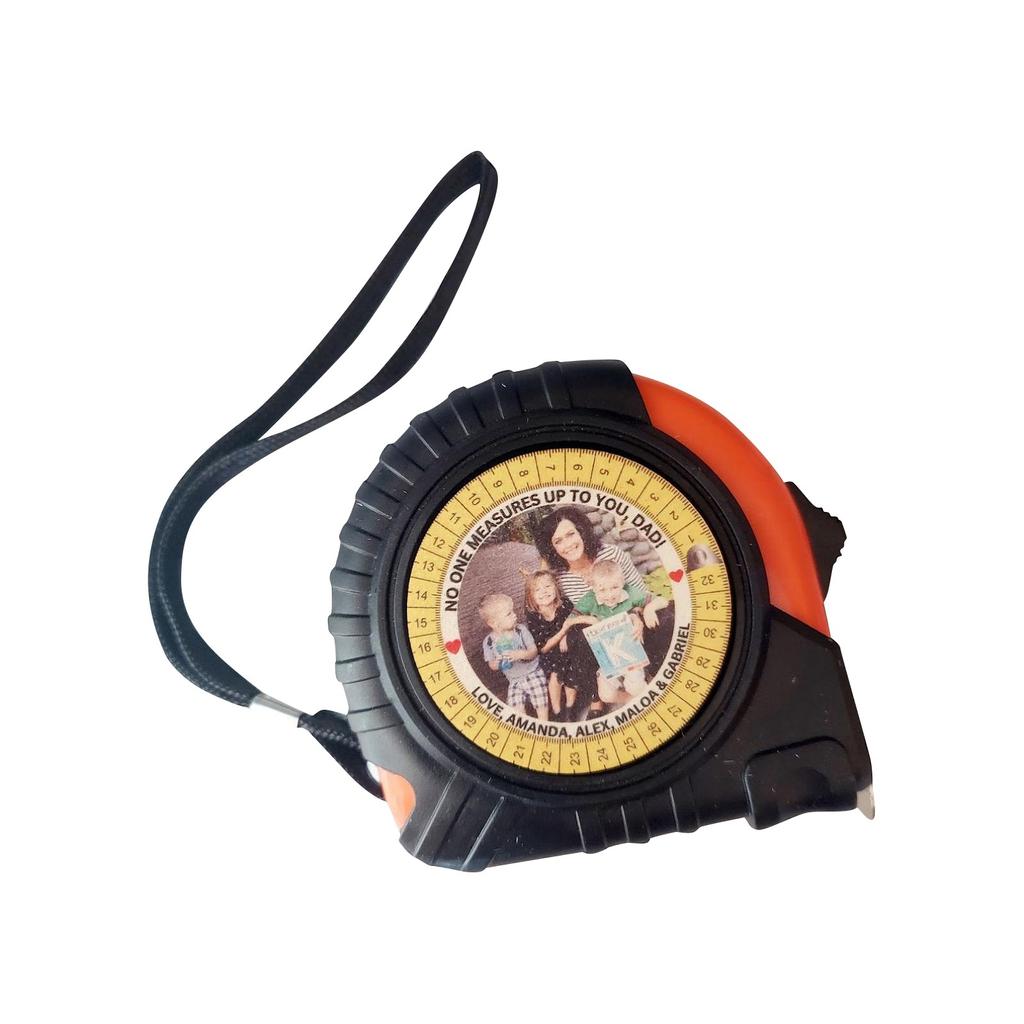 Персонализированная фоторулетка Индивидуальная фоторулетка с фотографией/текстом, 3 мВыдвижная измерительная лента Подарок для дедушки, мужа
