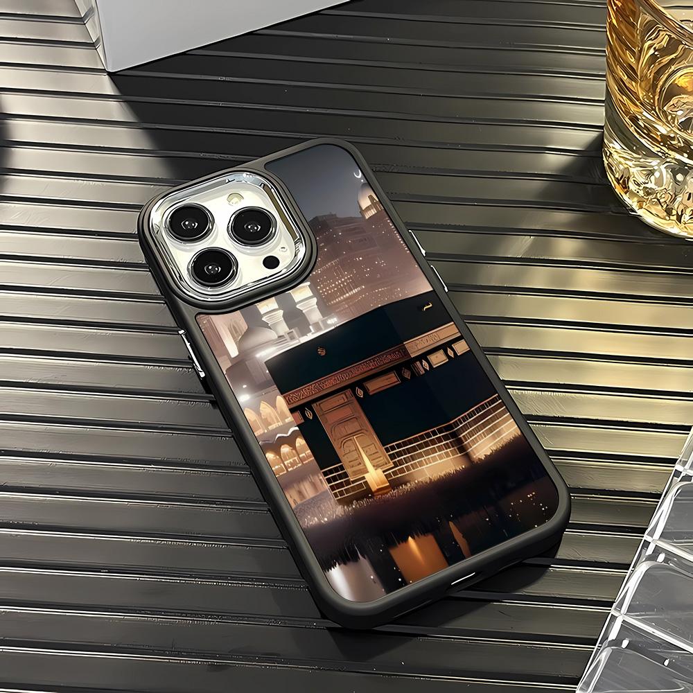 Чехол для телефона "Ночной пейзаж при свечах" для iPhone 15 14 13 12 11 Pro Max XR XS X 7 8 Plus, с сердцем, мягкий квадратный силиконовый чехол