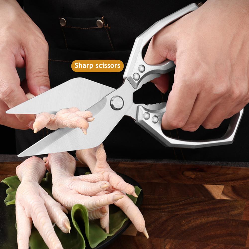 Stainless Steel Kitchen Scissors Sharp Blade Kitchen Shears Premium Stainless Steel Kitchen Shears Set for Meat Fish
