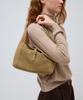 Depound Suede Mini Buckle Bag [Beige]