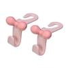 4Pcs Bowknot Sundries Back Storage Hook Dopamine Seat Back Hanger  Automotive Accessories
