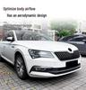 Skoda Superb MK3 2015-2019 Передний бампер Дефлектор ветра Спойлер Наклейка