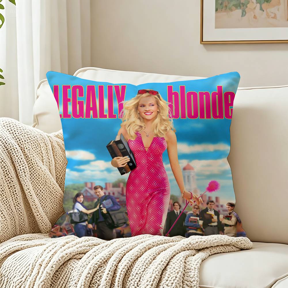 EElle Woods Bruiser RReese Custom Double Sided Print Square Pillow Cushion Cover