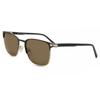 Full Rim Square Black Gold Smartbuy Collection Augu Sb 917b Fashion Men Sunglasses