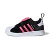 Детские кроссовки Superstar 360 2.0 J Valentines Day Black Core-Black Pulse-Magenta HQ4124