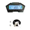 13000 об/мин 9-16 В Мотоциклетный ЖК Цифровой Спидометр Одометр Индикатор Передач Измеритель