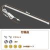 ASSEUI LED Bar USB Kitchen Fluorescent Under High Straight Bulb Daylight Daylight Color Stepless Tube USB 5V Power 3M No Electrical Work Easy Easy On