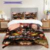 Power Titans Bedding (1 * Duvet Cover + 2 * Pillowcase, Without Core) 2D Flat Bedding Set Christmas Birthday Gift Duvet Cover and Pillowcase