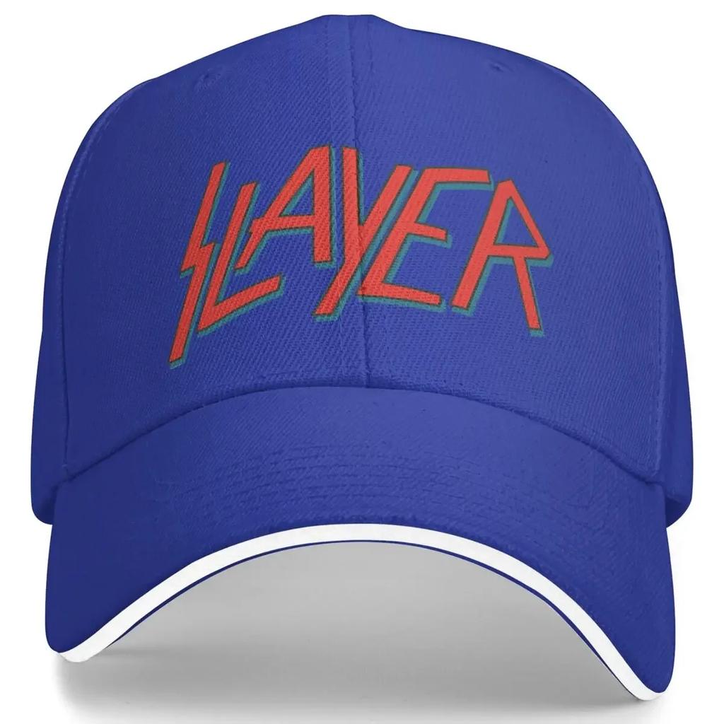 Кепка для гольфа группы Slayer Для повседневной носки Унисекс Женская Металл Рок Шляпа от солнца Регулируемая посадка