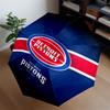 Detroit-Pistons Logo Umbrella 8-Frame for Travel, Camping, Casual Lightweight Portable Umbrella, Essential for Every Family Holidays Gift