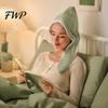 Gentle Hair Care Accessory Reversible Towel Wrap, Microfiber Turban with Button, Quick Dry, Soft Coral Fleece Head Wrap Absorbent Anti-frizz