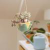 Подвесной горшок с милыми животными, цветочный горшок из смолы, сочный горшок, домашний декор, украшения, садовые принадлежности, подвесная корзина, горшок для растений
