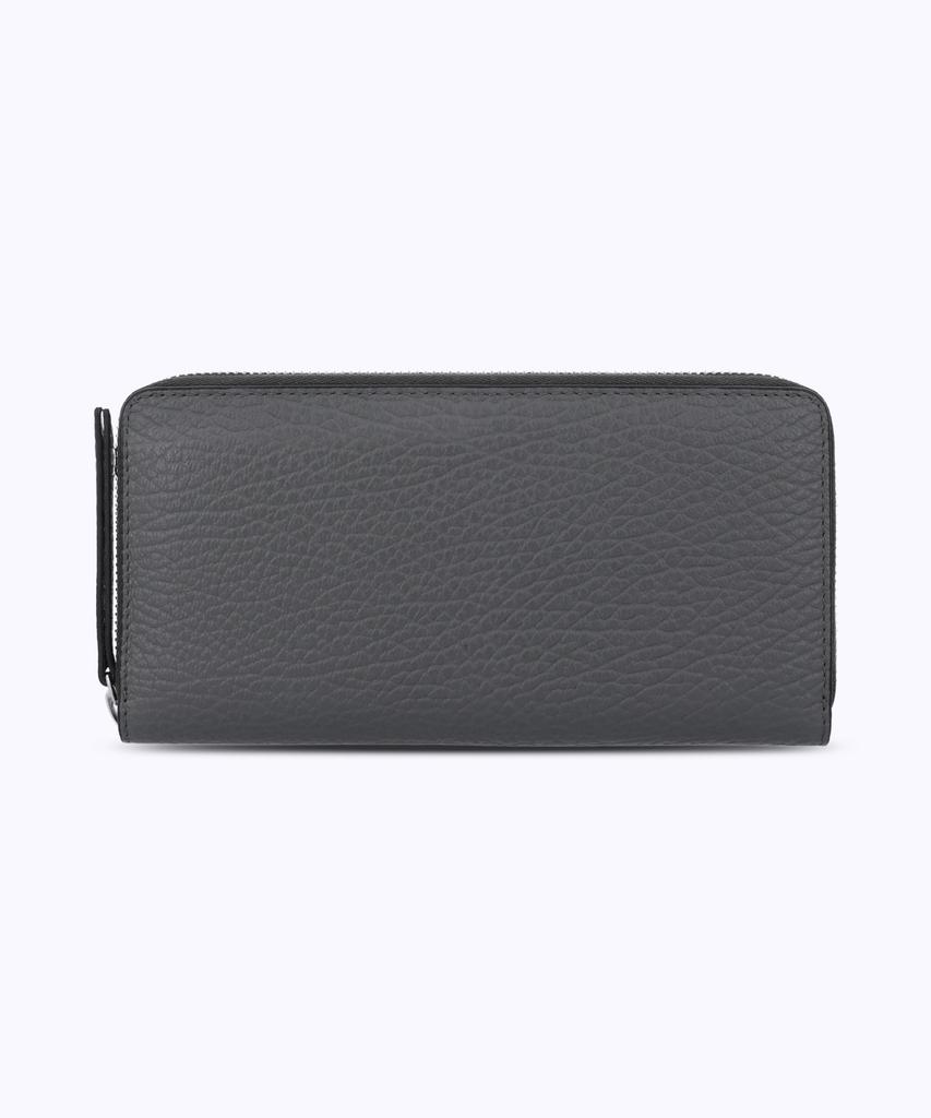 Maison Margiela Zip Around Continental Wallet - Grey / S56Ui0110P4455T8127