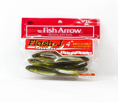 Fish Arrow Мягкая приманка Flash J 4 дюйма, 6 шт. в упаковке № 22 (2526)
