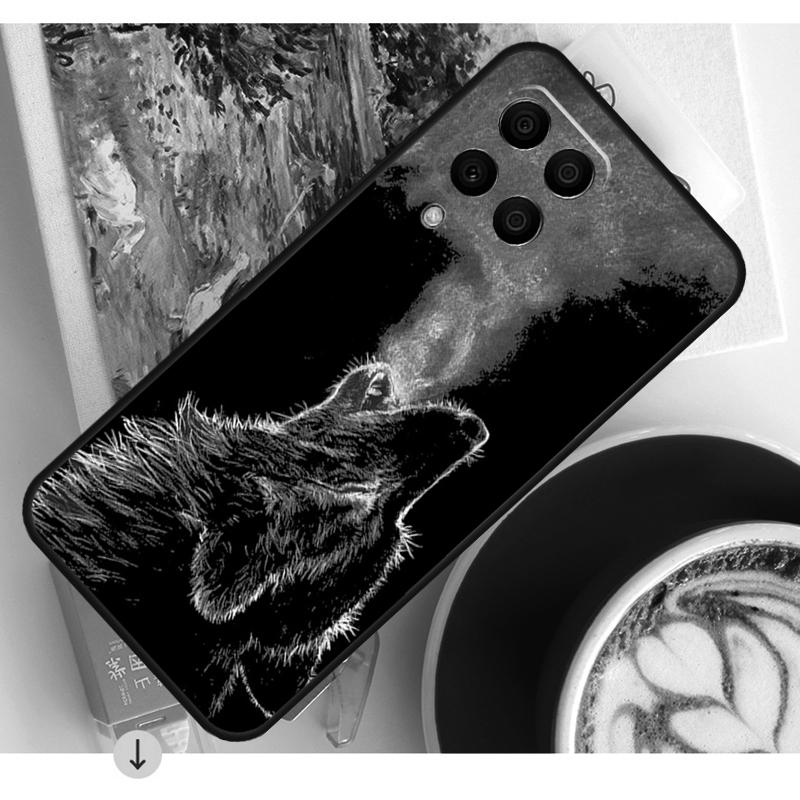 Animal Wolf Case For Samsung Galaxy M13 M16 M11 M21 M31 M20 M23 M54 M14 M34 M52 M32 M12 M36 M56 M15 M55