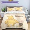 3pcs Winnie7 Cover Set - Personalized Name, HD Printed Bedding with 1 Cover and 2 Pillowcases - Perfect for Home Decor, Easy Care